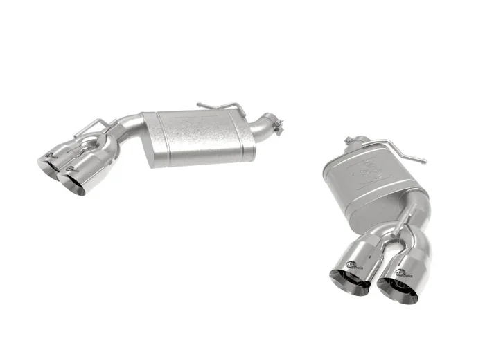 aFe POWER MACH Force-Xp 3in Axle-Back 16-21 Chevrolet Camaro SS V8 6.2L w/Mufflers – Polished