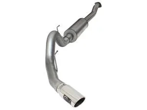 aFe Power MACH Force-Xp 4 IN 409 Stainless Steel Cat-Back Exhaust System w/Polished Tip Ford F-150 15-20 V6-2.7L (tt)/3.5L (tt) – 49-43069-P