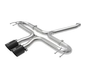 aFe Power Takeda 2-1/2 IN 304 Stainless Steel Axle-Back Exhaust System w/ Black Tips Honda Civic Sport 17-21 L4-1.5L (t) – 49-36625-B