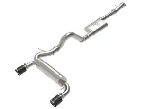 aFe Power Vulcan Series 3 IN to 2-1/2 IN Stainless Steel Cat-Back Exhaust System Carbon Ford Bronco 21-23 L4-2.3L (t)/V6-2.7L (tt) – 49-33138-C