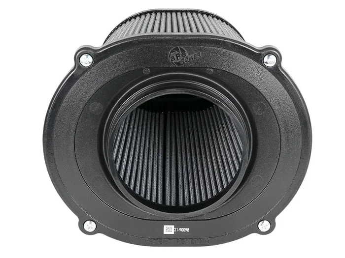aFe Quantum Pro DRY S Air Filter Flat Top – 5in Flange x 9in Height