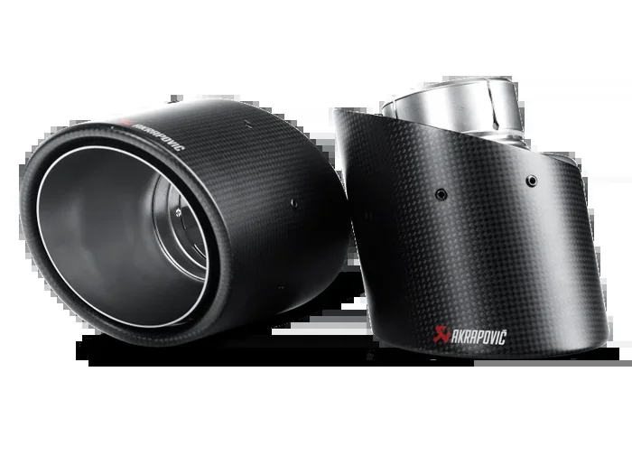Akrapovic 09-16 Volkswagen Scirocco R Tail Pipe Set (Carbon)