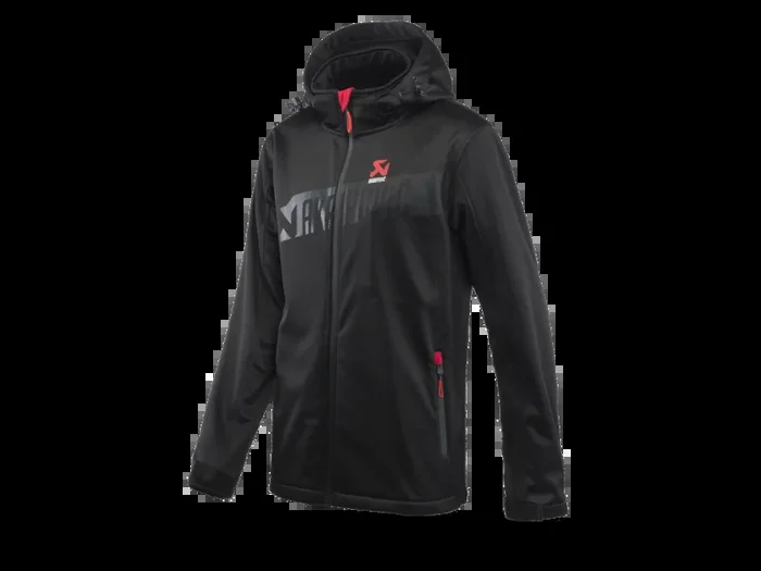 Akrapovic Mens Corpo Softshell Jacket Black – XL
