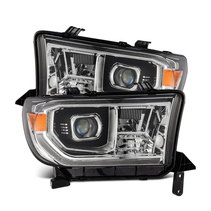 AlphaRex Projector Headlights Toyota Sequoia (08-17) G2 Version Pro Series – Sequential – Alpha-Black or Chrome