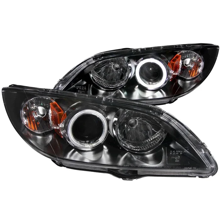 Anzo Projector Headlights Mazda3 Sedan (04-08) [w/ SMD LED Halo] Black or Chrome Housing