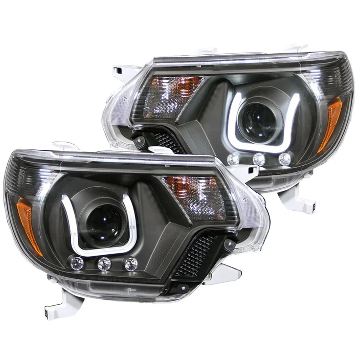 Anzo Projector Headlights Toyota Tacoma (12-15) [w/ U-Bar – Black Housing] 111290