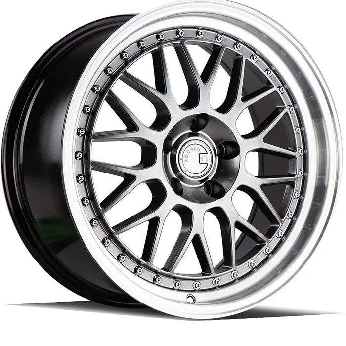 AodHan Wheels AH02 Hyperblack w/ Machined Lip 18×9.5 | 5×120 (AH021895512035HB)