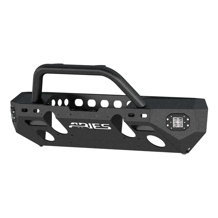ARIES 2082058 – TrailChaser Jeep Wrangler JK Aluminum Front Bumper (Option 3)