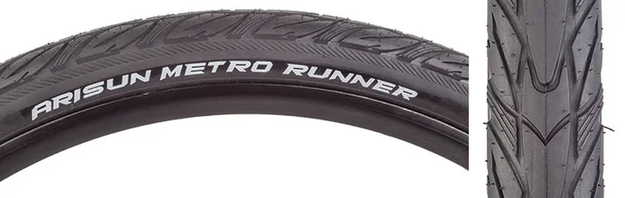 Arisun Metro Runner 27.5×1.75 WIRE/30 Tires Black