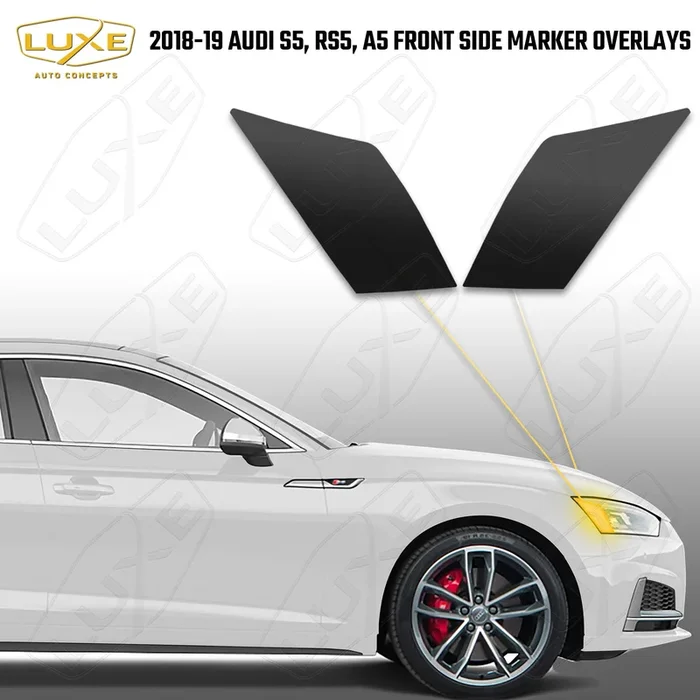Audi RS5 Front Side Marker Tint Overlays Kit