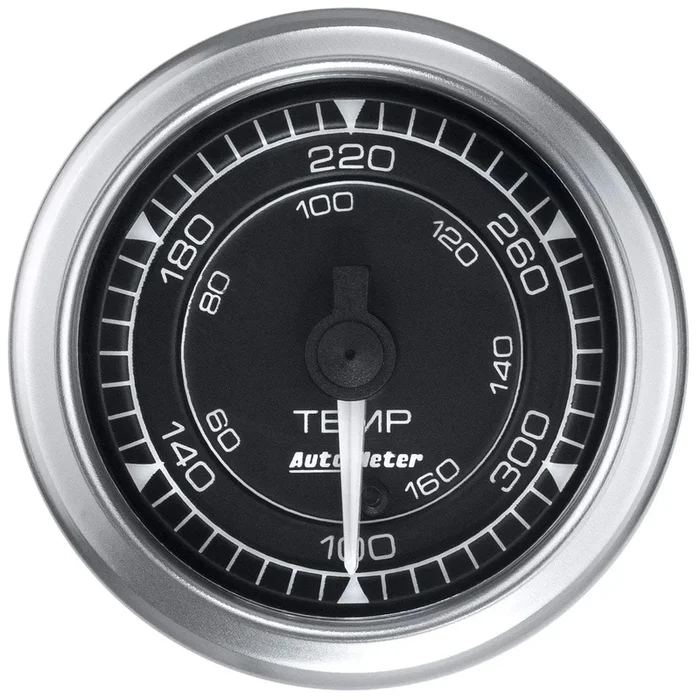 Auto Meter Chrono 2-1/16″ 100-340 °F Temperature Gauge (8140)