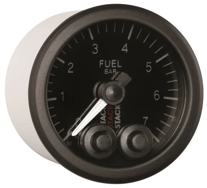 Autometer Stack 52mm 0-7 Bar M10 Male Pro-Control Fuel Pressure Gauge – Black