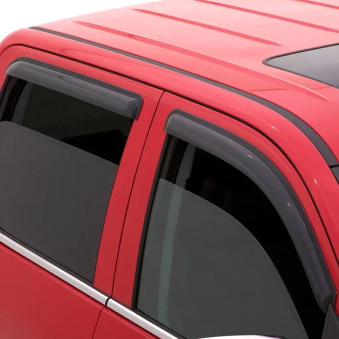 AVS 08-14 Dodge Avenger Ventvisor Outside Mount Window Deflectors 4pc – Smoke