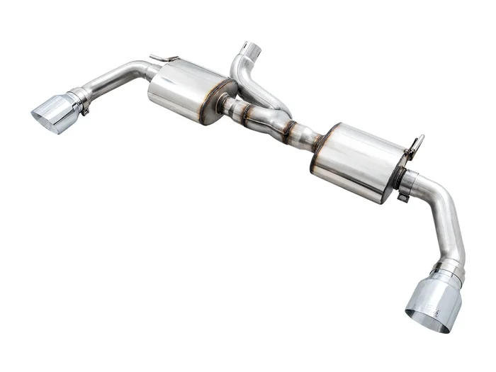 AWE Exhaust Jeep Wrangler JK / JKU 3.6L (07–18) JL / JLU 2.0L Turbo / 3.6L (18–25) Tread Edition Axleback w/ 4.5” Silver or Black Tips