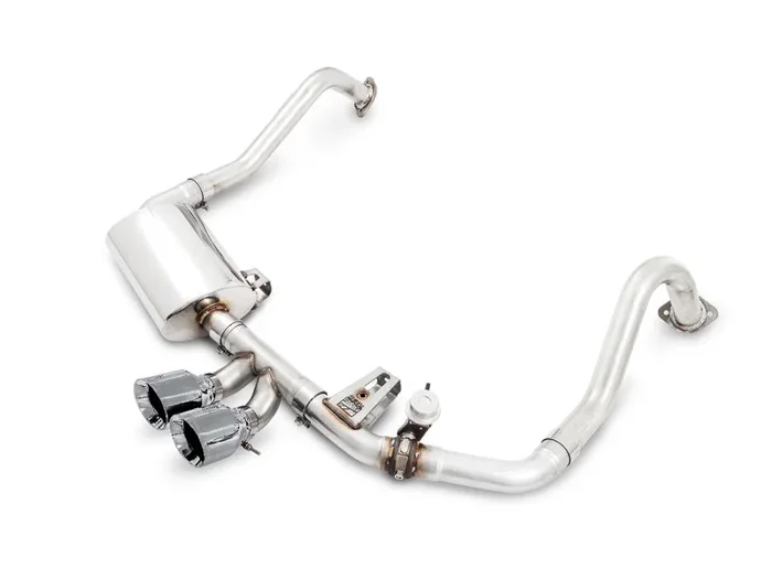 AWE Tuning Porsche 718 Boxster / Cayman SwitchPath Exhaust (PSE Only) – Chrome Silver Tips