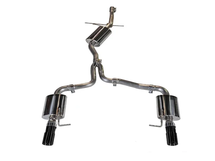 AWE Tuning Touring Edition Exhaust for B8 A5 2.0T – Dual Outlet, Diamond Black Tips (3015-33026)