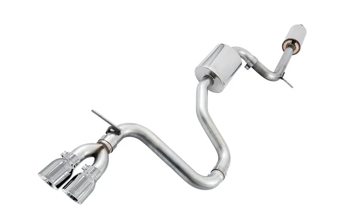 AWE Tuning Touring Edition Exhaust for VW MK7 Golf 1.8T – Chrome Silver Tips (90mm) (3015-22052)