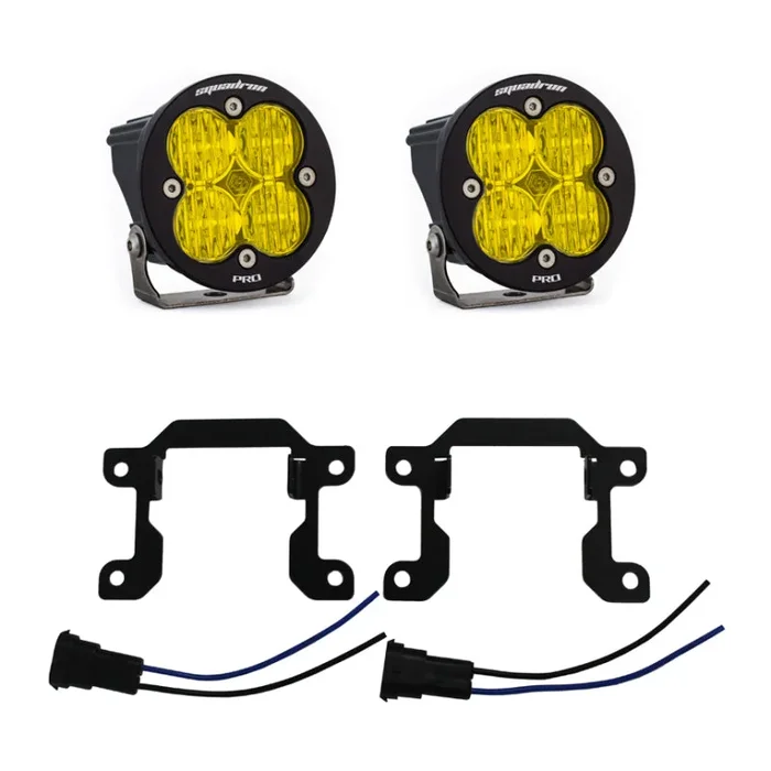 Baja Designs 2019+ Ram 2500/3500 Big Horn Sports Fog Pocket Kit W/C – Amber