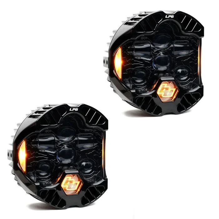 Baja Designs DOT LP6 LED Auxiliary Light Pod (Amber DRL) – Pair