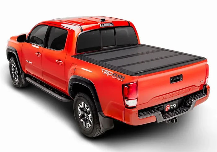 BAK BAKFlip MX4 Matte Finish Truck Bed Cover Toyota Tacoma w/ 6′ Bed (73.7 “) (2016-2021) Tonneau 448427