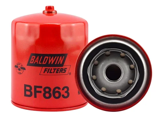 Baldwin BF863 Primary Fuel Spin-on Filter with Removal Nut