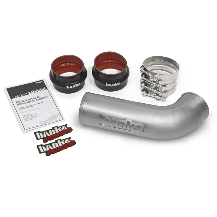 Banks Power 17-19 GM 2500/3500 6.6L L5P Intake Resonator Delete System – Natural Finish