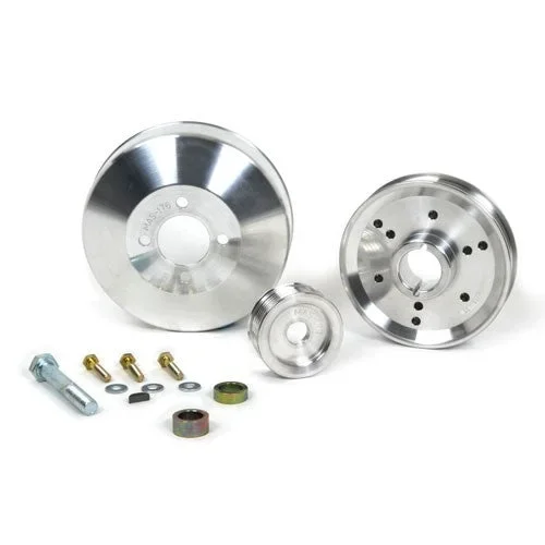 BBK Underdrive Pulleys Ford Mustang GT / Cobra (1996-2001) Billet Aluminum – 1555