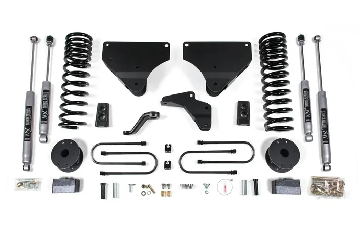BDS Suspension BDS1643H – 13-18 Ram 3500 4in Std with Air Bag Diesel engine