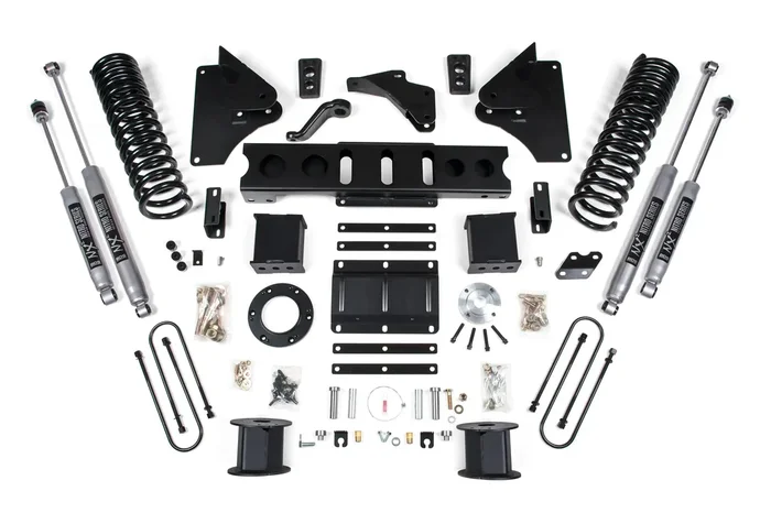 BDS Suspension BDS1647H – 13-18 Ram 3500 6in Std 6 bolt T-case with Air Bag Diesel engine