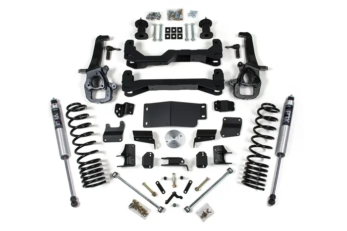 BDS Suspension BDS1663FS – 2019-2022 Ram 1500 4wd 4in. front shocks| 3in. rear block FOX