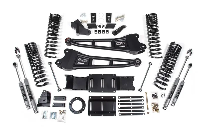 BDS Suspension BDS1680H – 2019-2022 Ram 2500 6in. Radius Arm Diesel engine