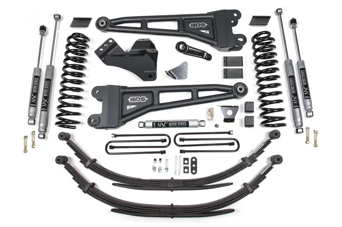 BDS Suspension BDS1955H – 2008-2010 Ford F250-F350 4wd 6in. Radius Arm Lift Kit| Diesel