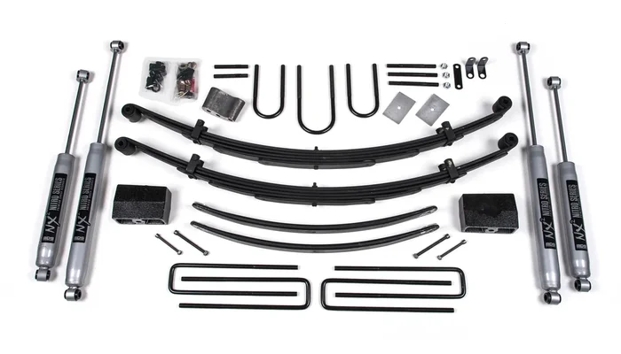 BDS Suspension BDS200H – 69-74 Dodge half & 3/4 ton 5/5 block and Add-a-leaf