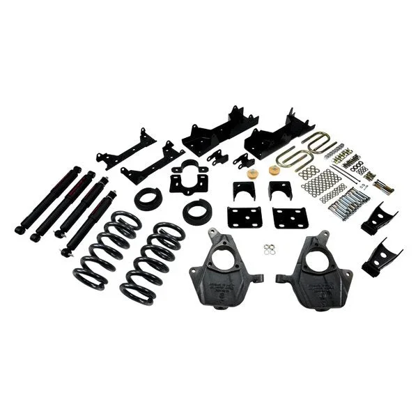 Belltech Lowering Kit Chevy Silverado / GMC Sierra Ext Cab (01-06) Front And Rear – w/o or w/ Shocks