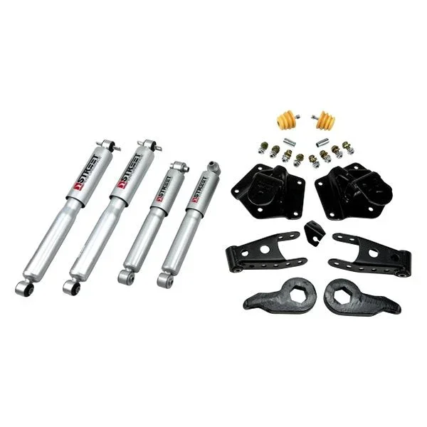 Belltech Lowering Kit Chevy Tahoe / GMC Yukon 4WD 4DR (95-99) Front And Rear – w/o or w/ Shocks