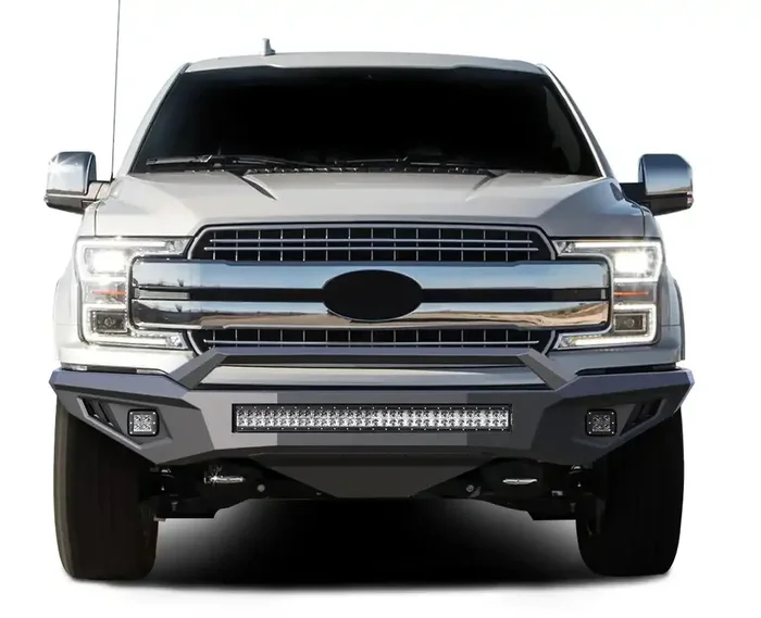 Black Horse Off Road AFB-F118-K2 – Matte Steel Armour II Front Bumper