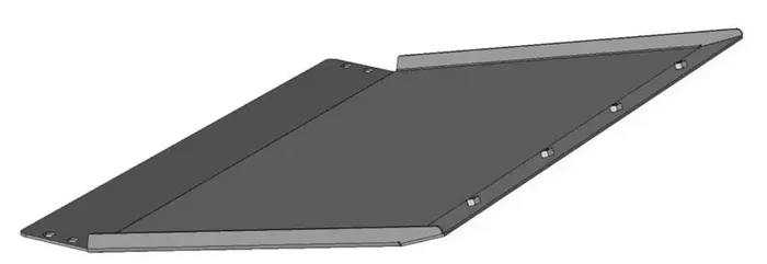 Black Horse Off Road AFB-RA18-SK – Matte Steel Armour II Front Bumper