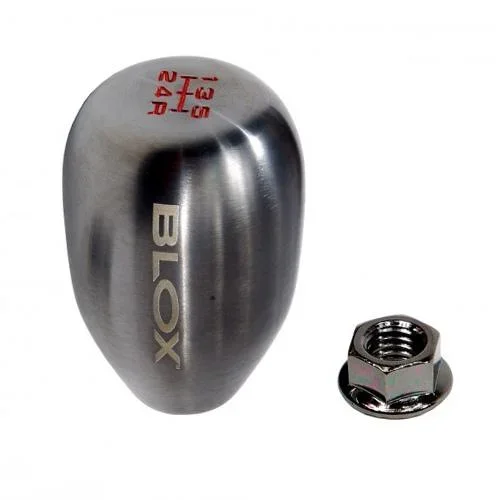 BLOX Billet Shift Knob 5-Speed “Original ” (10×1.25mm) Gun Metal / Torch Blue / Neo Finish
