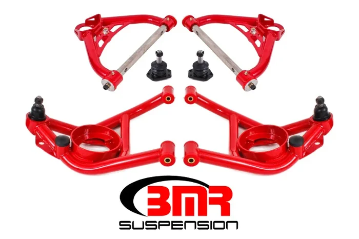 BMR 70-81 2nd Gen F-Body Upper And Lower A-Arm Kit – Red