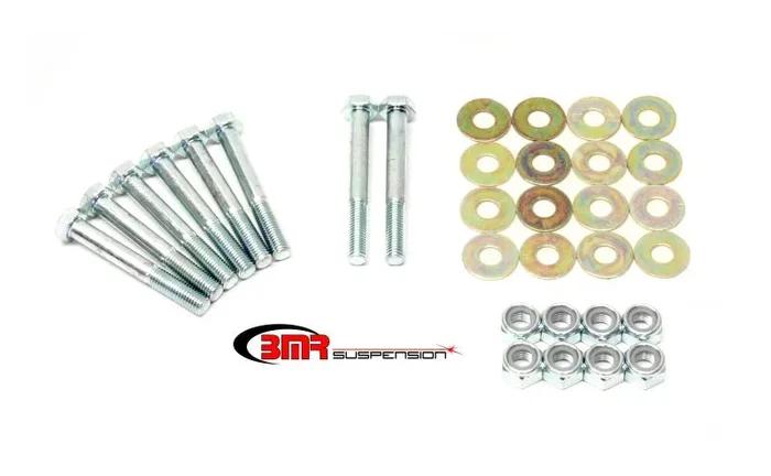 BMR 78-87 G-Body Control Arm Hardware Kit Rear Upper And Lower – Zinc plated