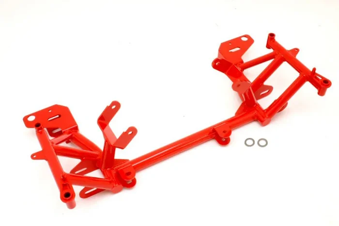 BMR 98-02 4th Gen F-Body K-Member w/ LS1 Motor Mounts and STD. Rack Mounts – Red