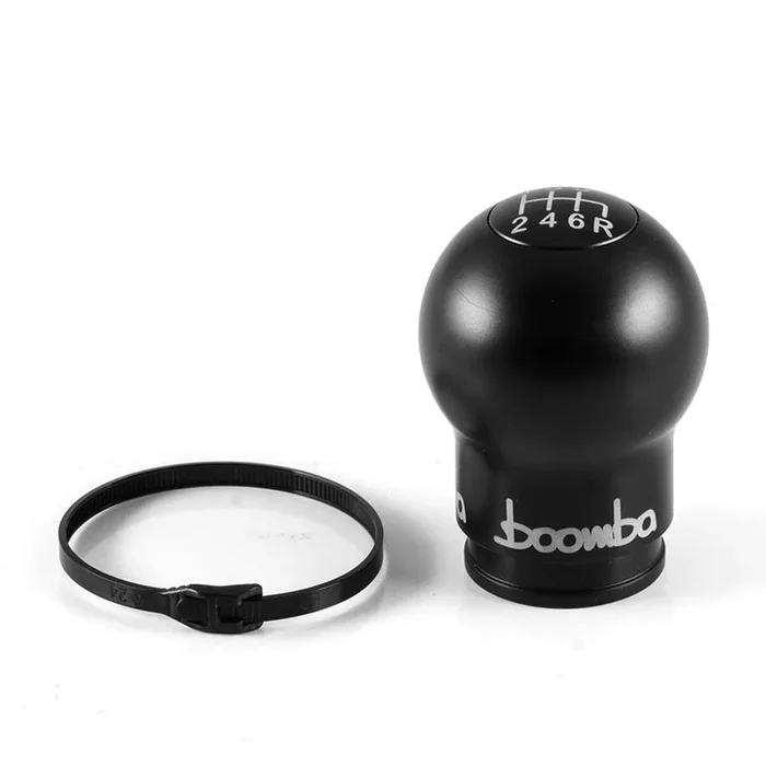 Boomba Racing Round Shift Knob Honda Civic (16-20) Civic Type-R / Si (17-20) [420g] Black