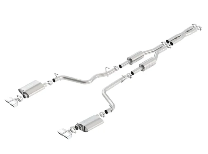 Borla 09-14 Dodge Challenger R/T 5.7L RWD 2Dr. 2.5in. ATAK CB Exhaust – Dual Split Rear Exit