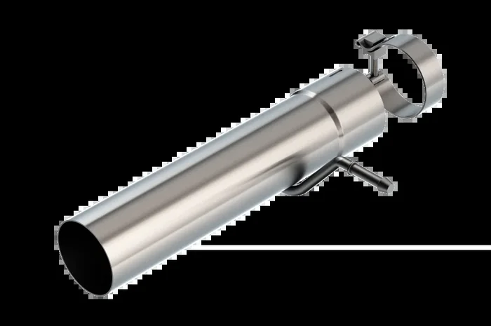 Borla 20-22 Chevrolet/GMC Silverado/Sierra 6.6L T-304 Stainless Steel Extension Pipe – Brushed