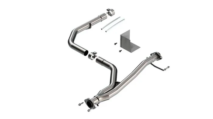 Borla 2021-2022 Toyota Tacoma 3.5L V6 T-304 Stainless Steel Y-Pipe – Brushed
