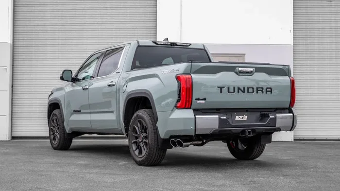 Borla 22-24 Toyota Tundra 3.4L V6 (Inc. Hybrid) Ext. Cab/STD Bed/145.7in WB S-Type Cat-Back – Chrome