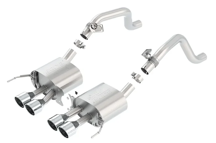 Borla Axle-Back Exhaust System – ATAK | 2014-2019 Chevrolet Corvette 6.2L (11863)