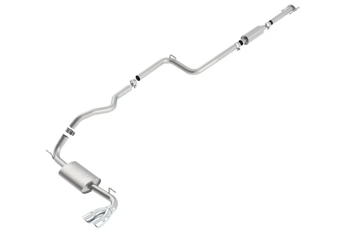 Borla Cat-Back Exhaust System – S-Type | 2012-2018 Ford Focus Hatchback 2.0L (140400)