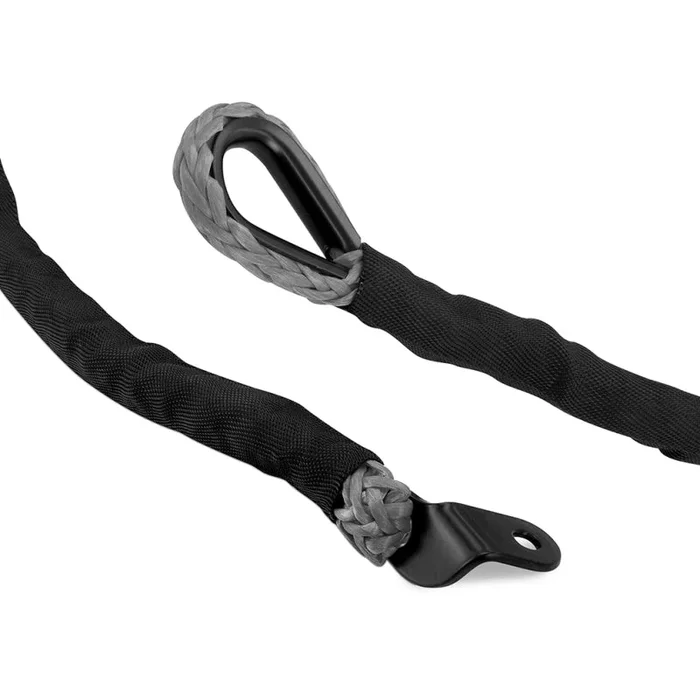 Borne Off-Road Synthetic Rope – 3/8in x 85ft – Grey