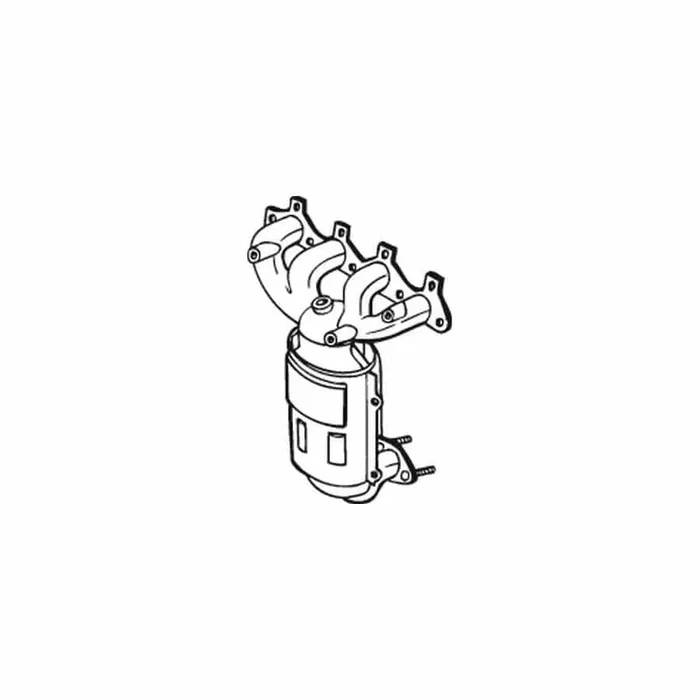 Bosal 090-058 Catalytic Converter for Toyota Yaris I Hatchback (P1)